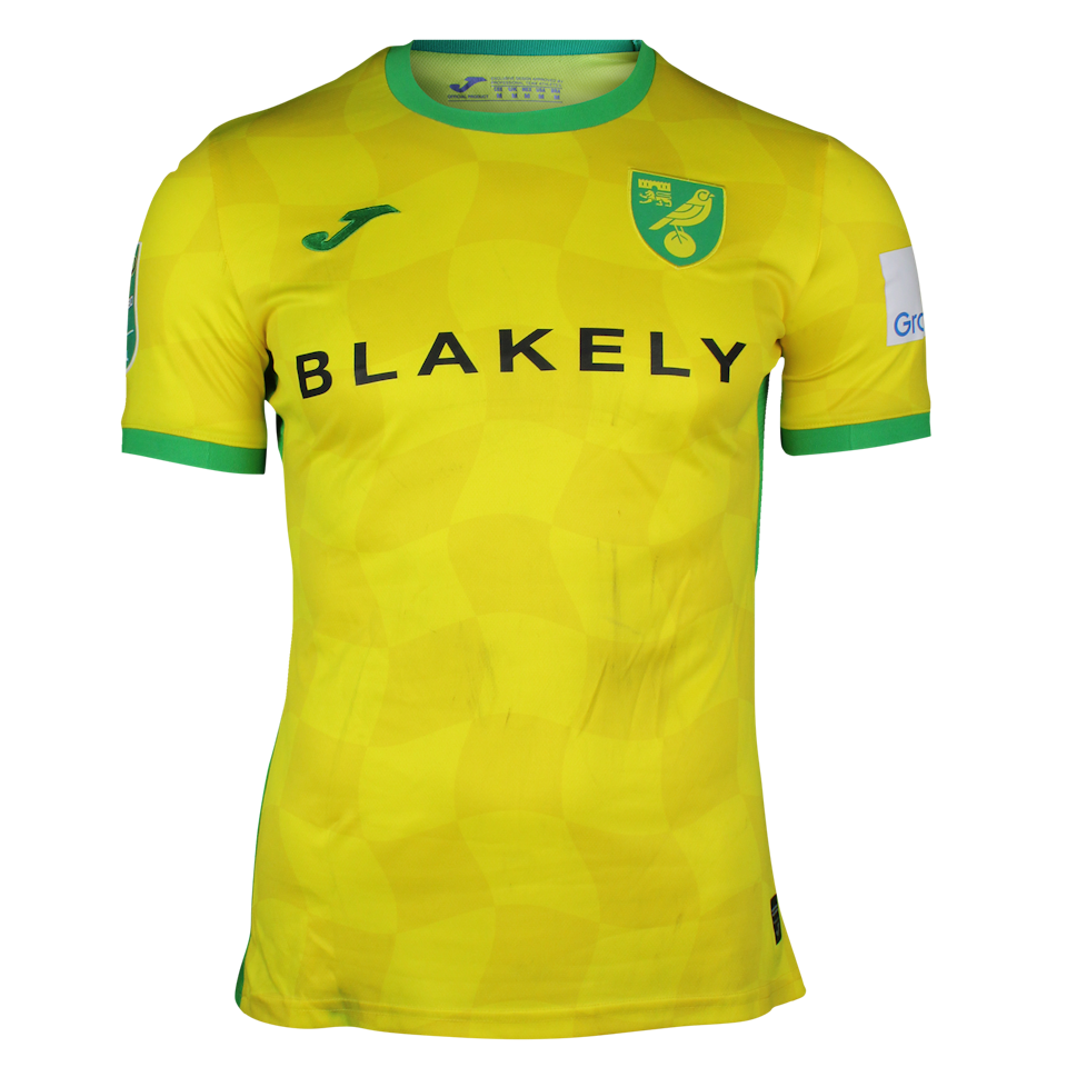 Kellen Fisher Norwich City shirt