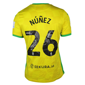 Marcelino Ignacio Nuñez Espinoza Norwich City shirt