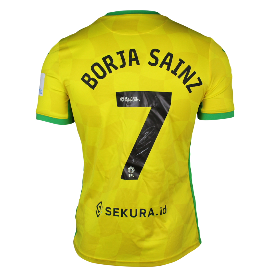 Borja Sainz Eguskiza Norwich City forması