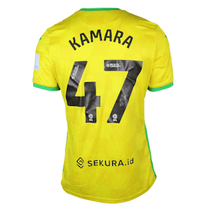 Abu Kamara Norwich City shirt