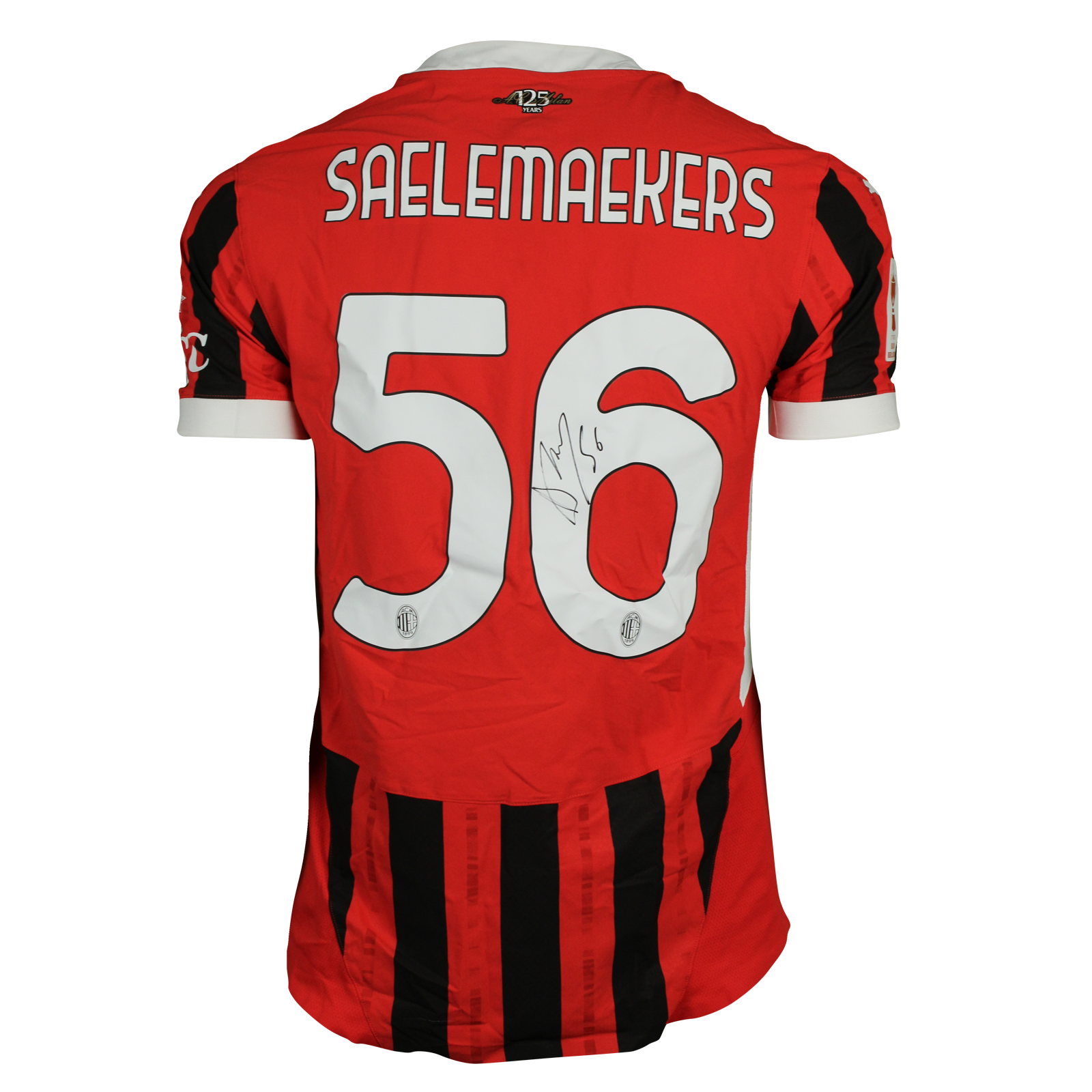 Alexis Saelemaekers | AC Milan - Monza | MatchWornShirt