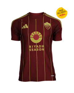 Eldor Shomurodov AS Roma shirt