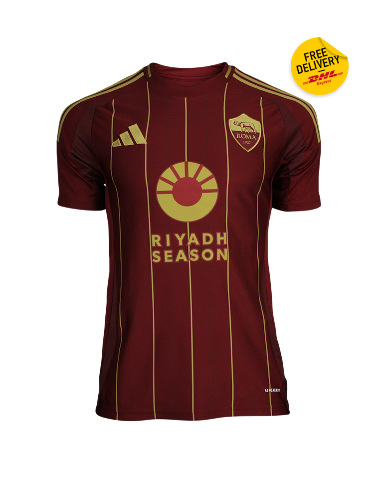 Eldor Shomurodov AS Roma shirt