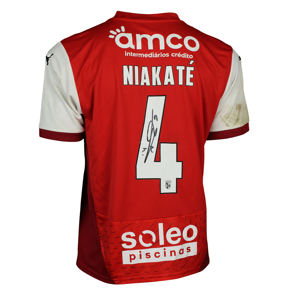 Sikou Niakate SC Braga camisa.