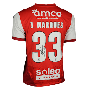 来自SC Braga的João Miguel Vieira Freitas Silva Marques球衣