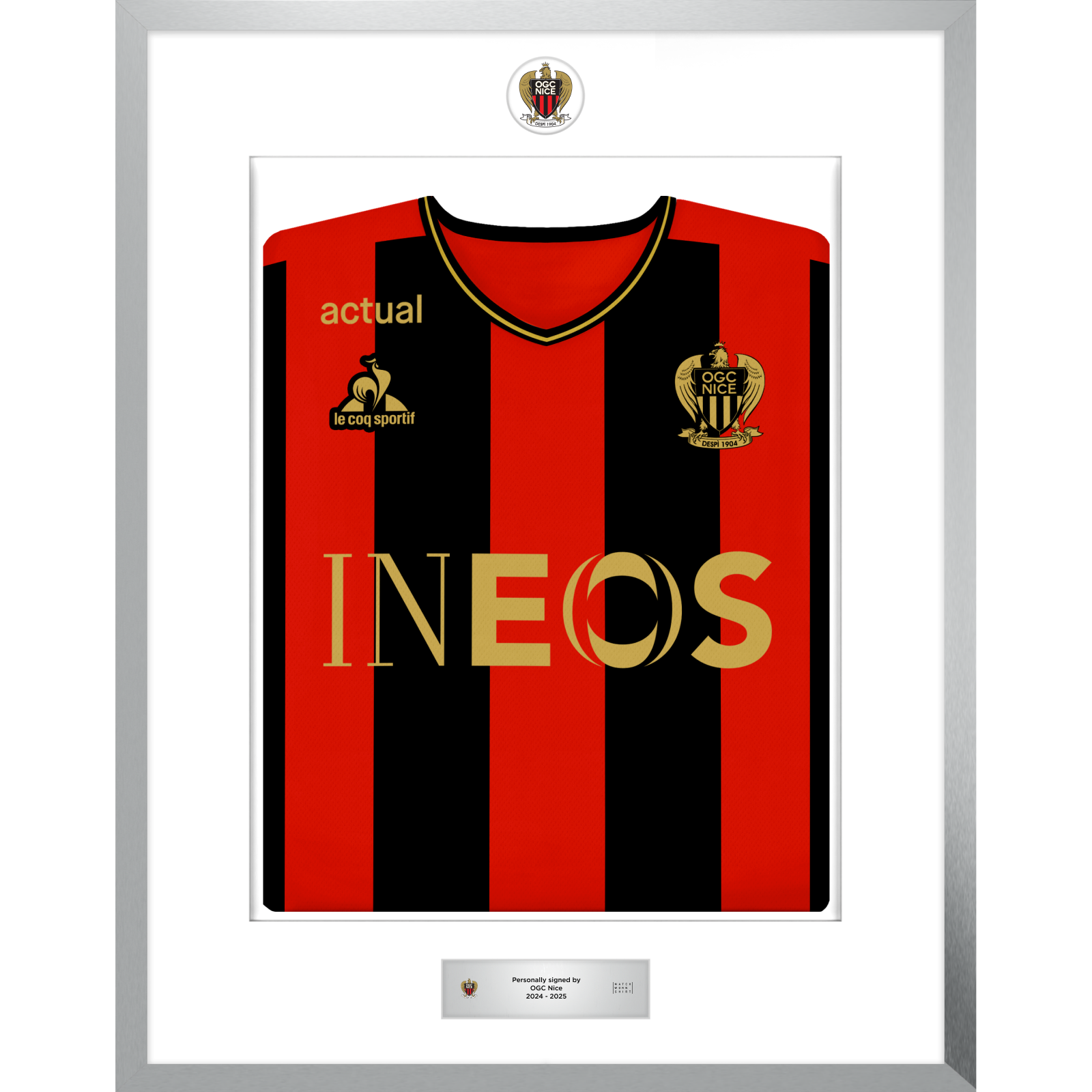 Framed Squad Signed Shirt
