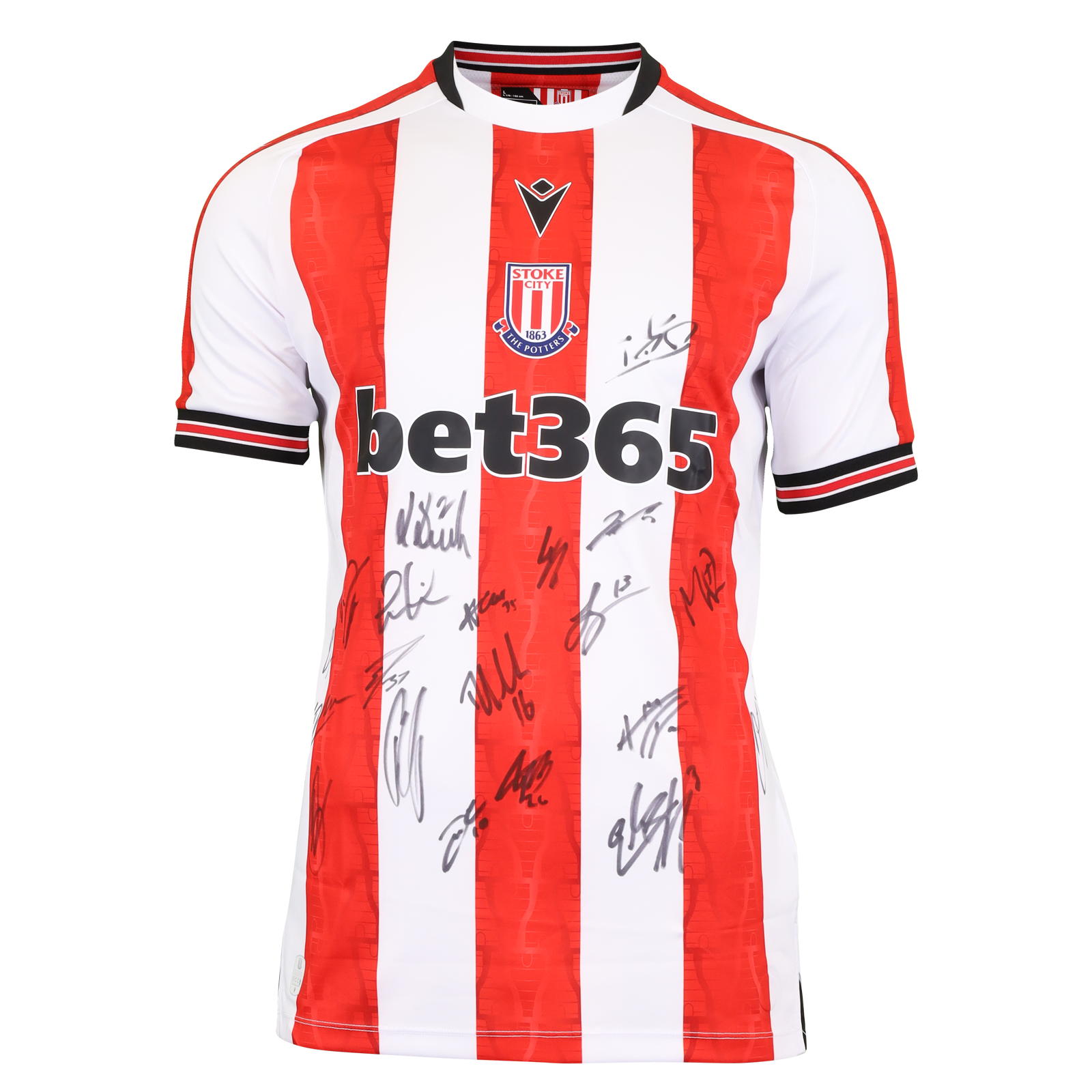 Squad Signed Shirt - 1