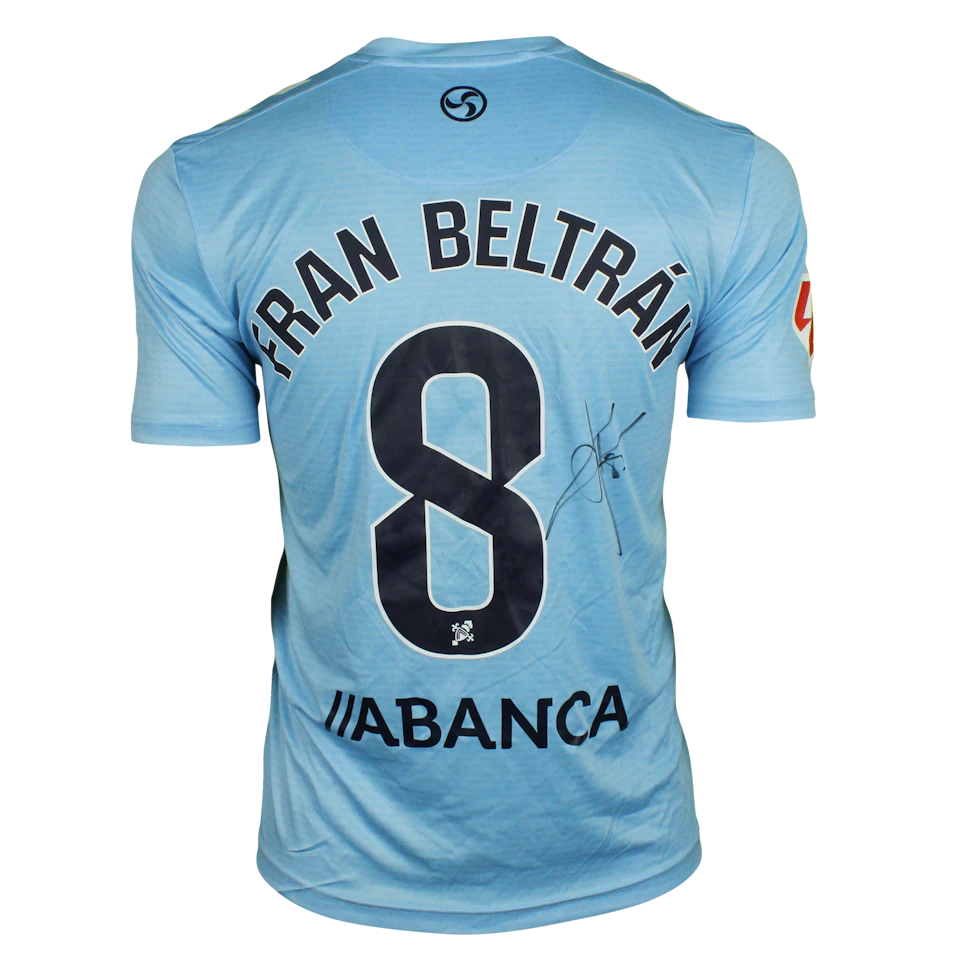 来自Celta的Fran Beltrán球衣