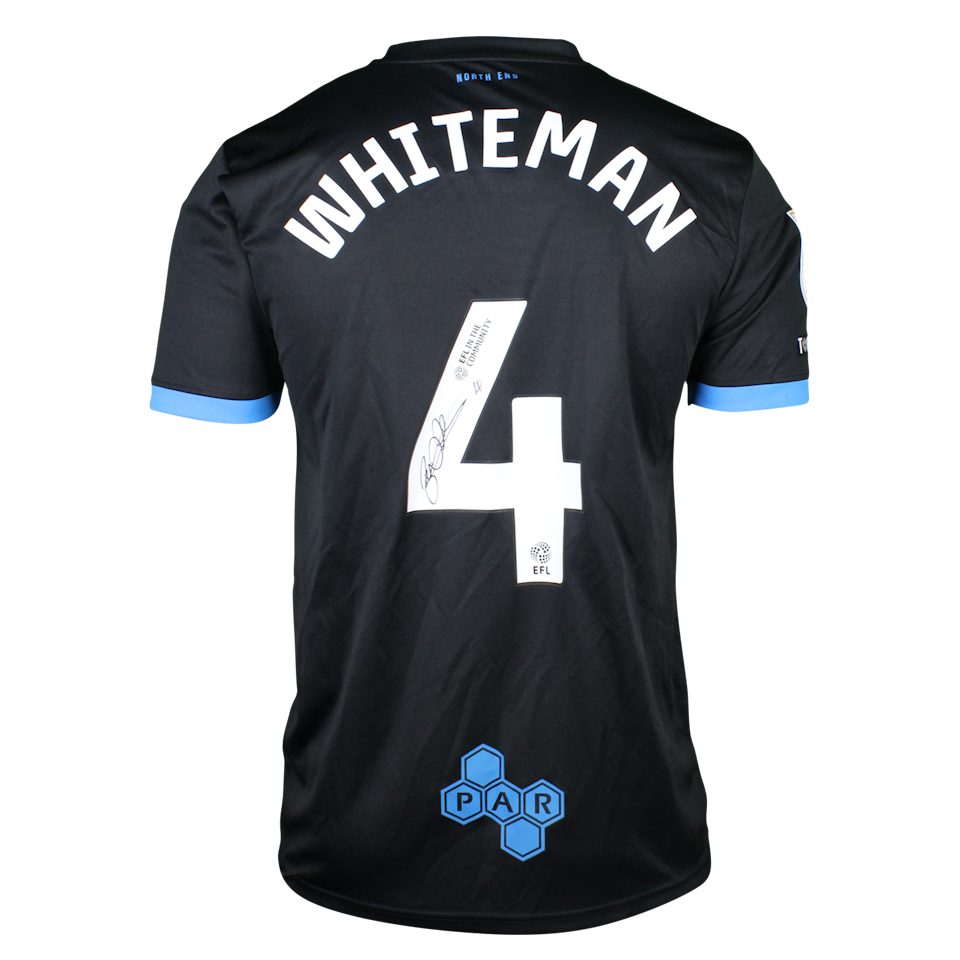 Benjamin Whiteman Preston North End shirt