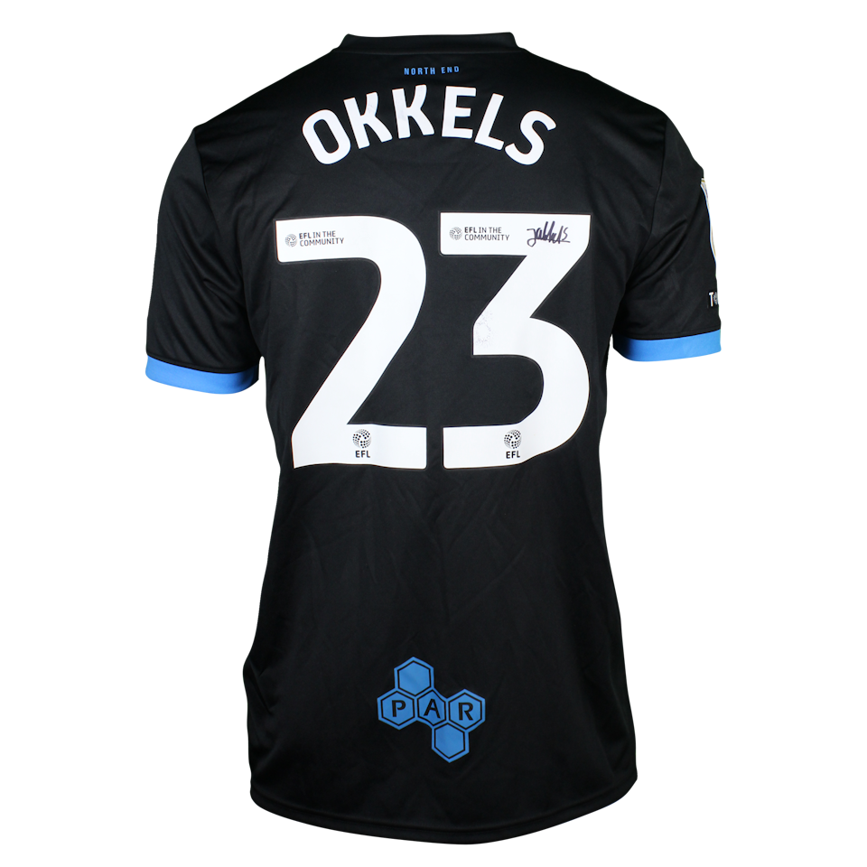Jeppe Okkels Preston North End shirt