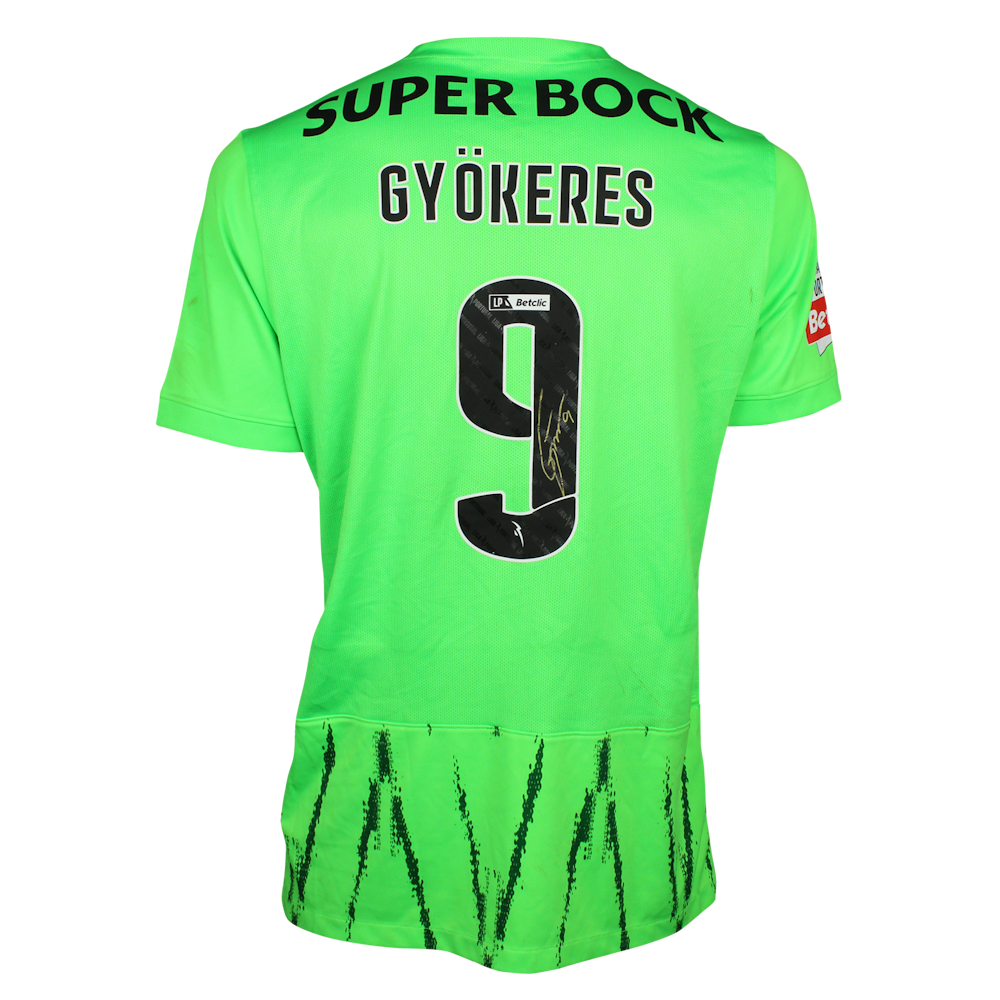 Viktor Gyökeres | Nacional - Sporting CP | MatchWornShirt