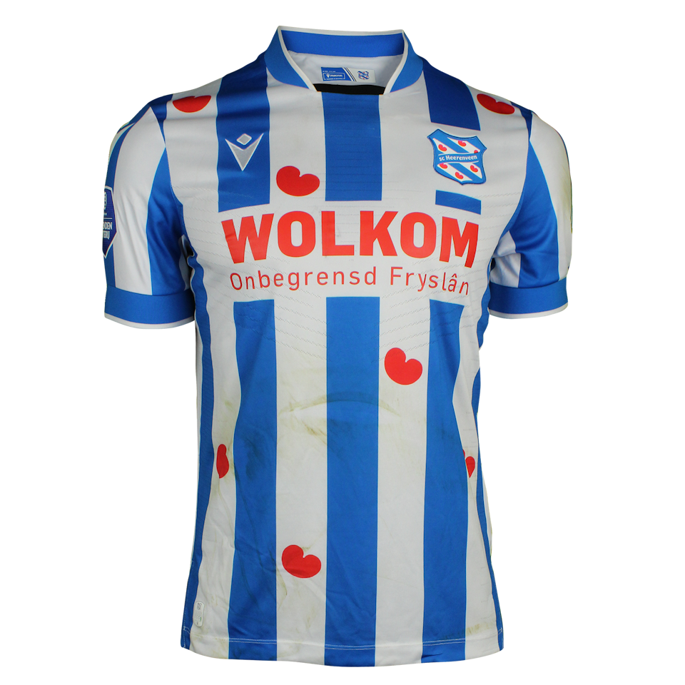 SC Heerenveen 팀의 Denzel Hall 셔츠