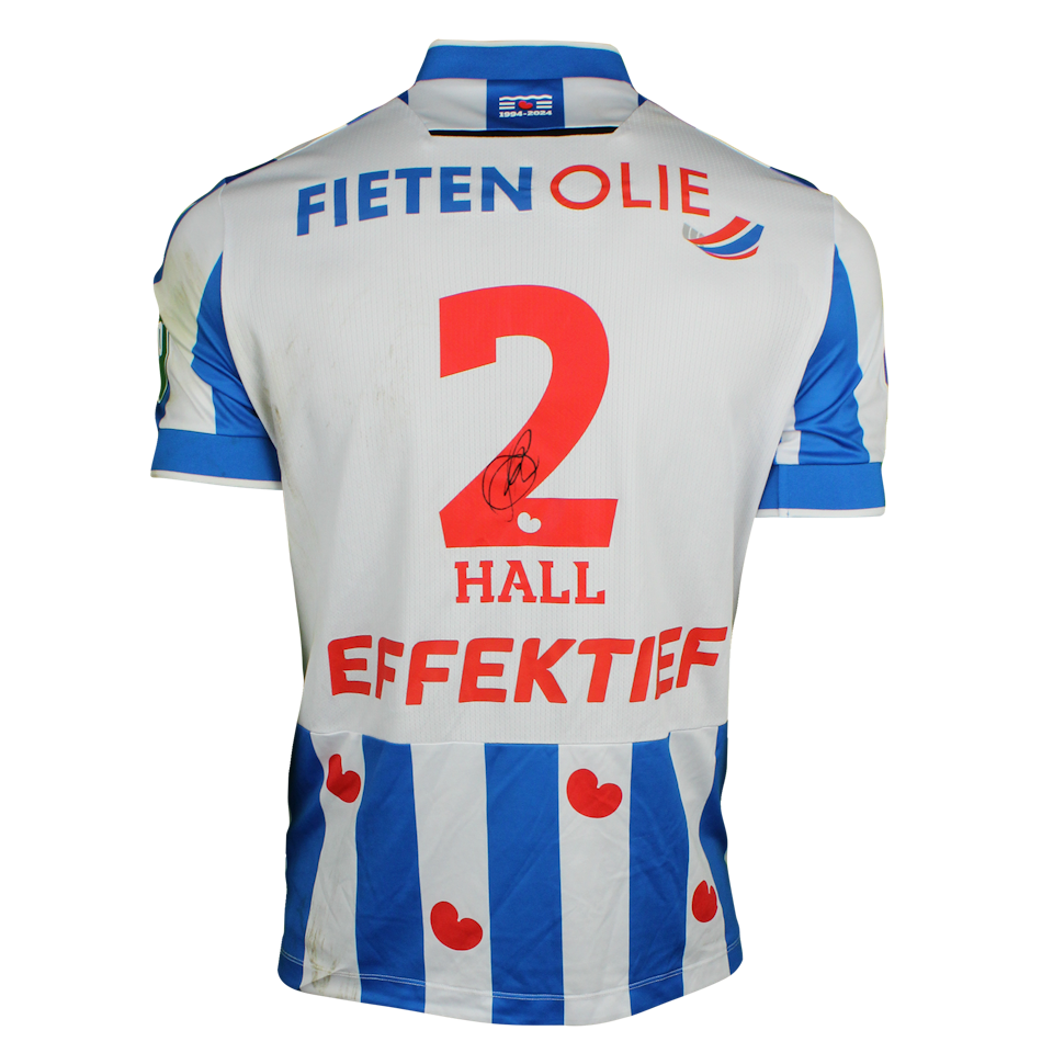 SC Heerenveen 팀의 Denzel Hall 셔츠