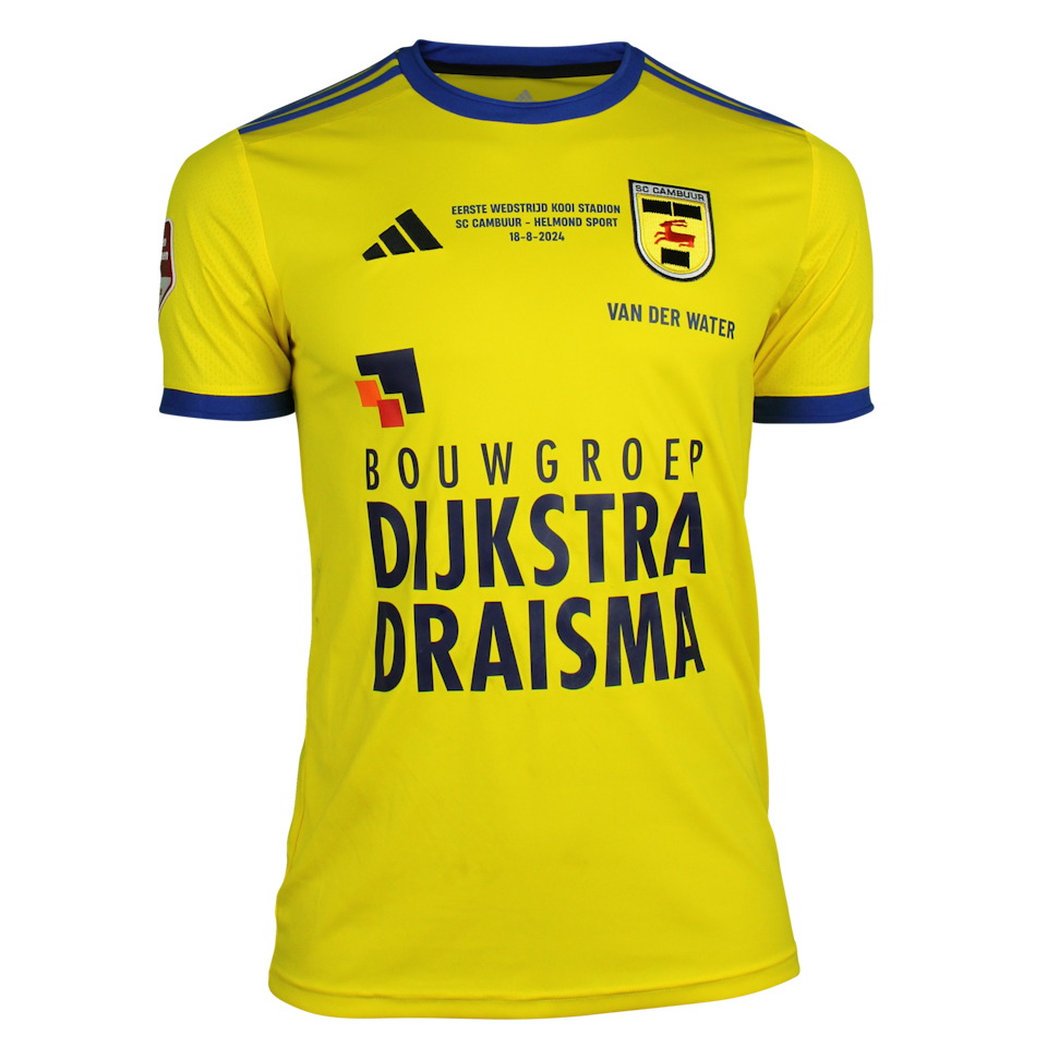 Silvester van der Water SC Cambuur shirt