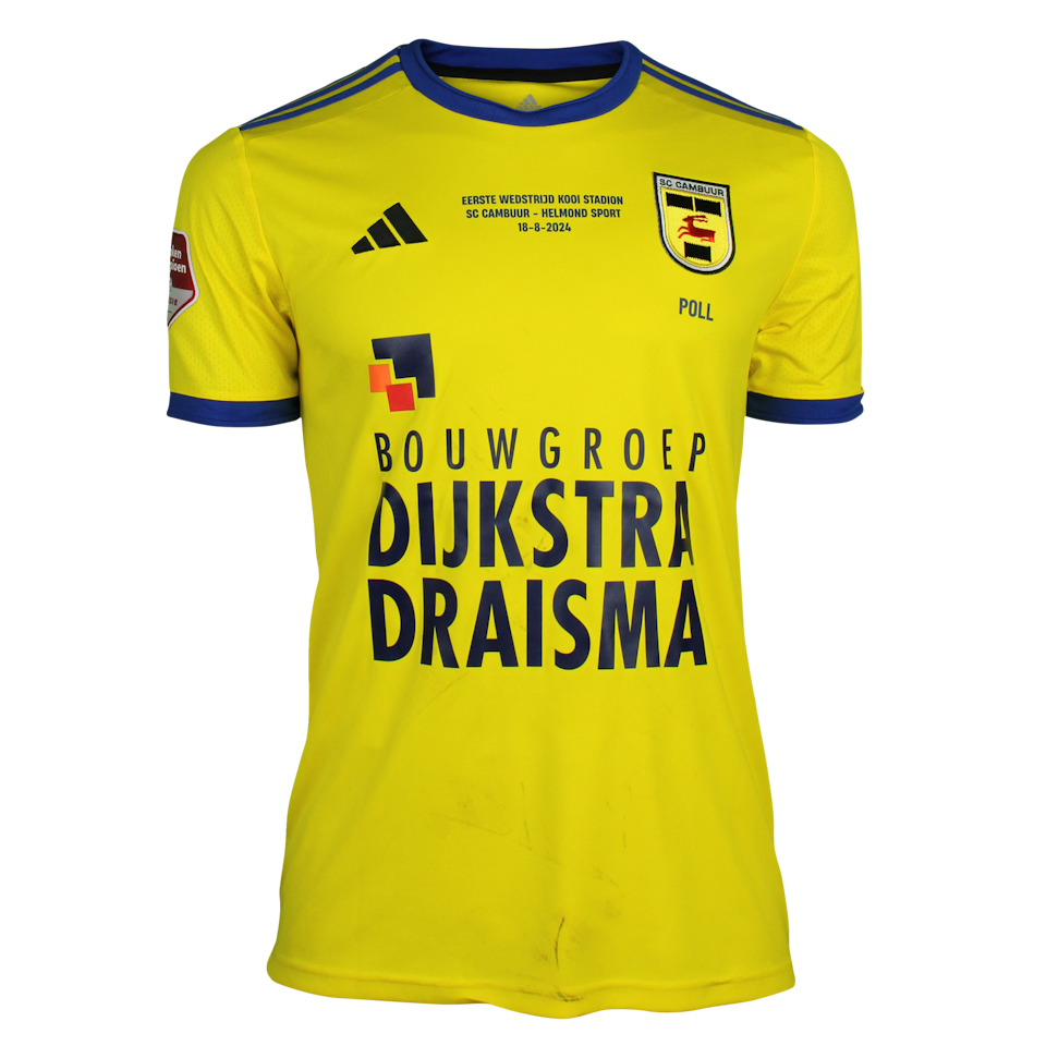 Thomas Poll SC Cambuur shirt