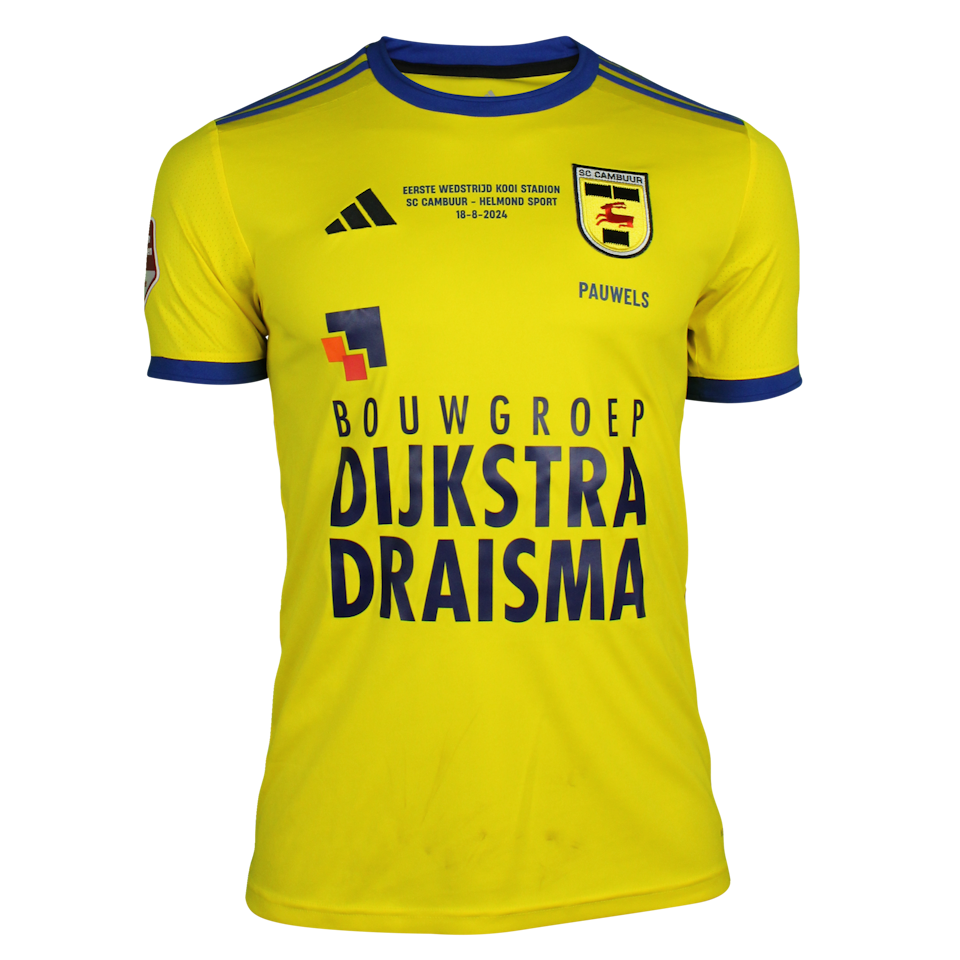 Benjamin Pauwels SC Cambuur shirt
