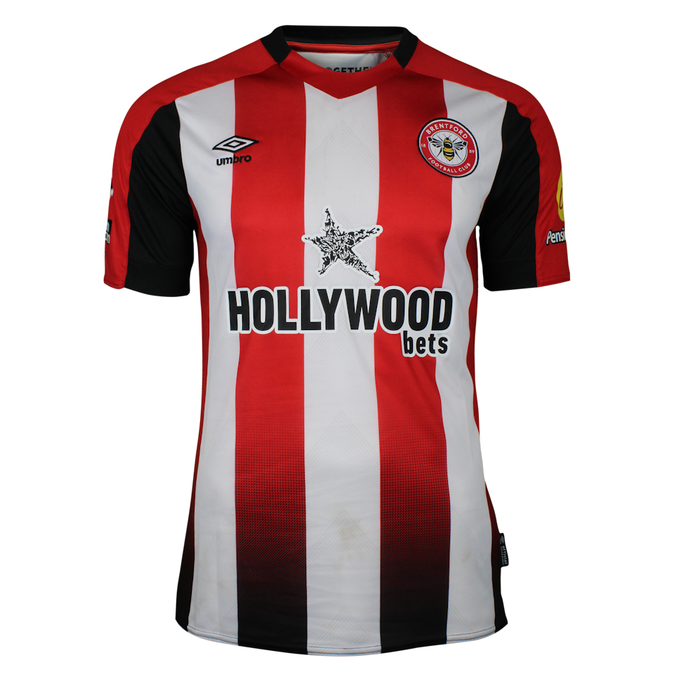 Brentford-Trikot von Yoane Wissa