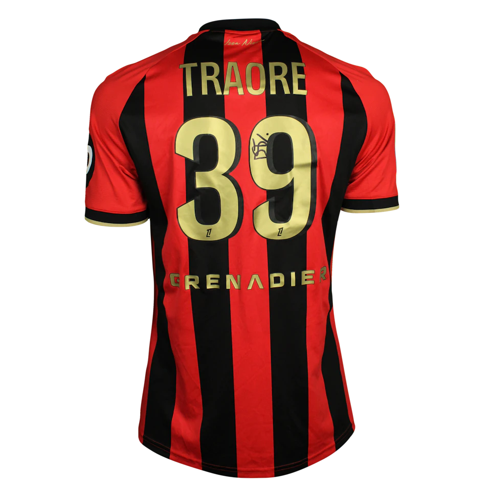 来自OGC Nice的Daouda Traoré球衣