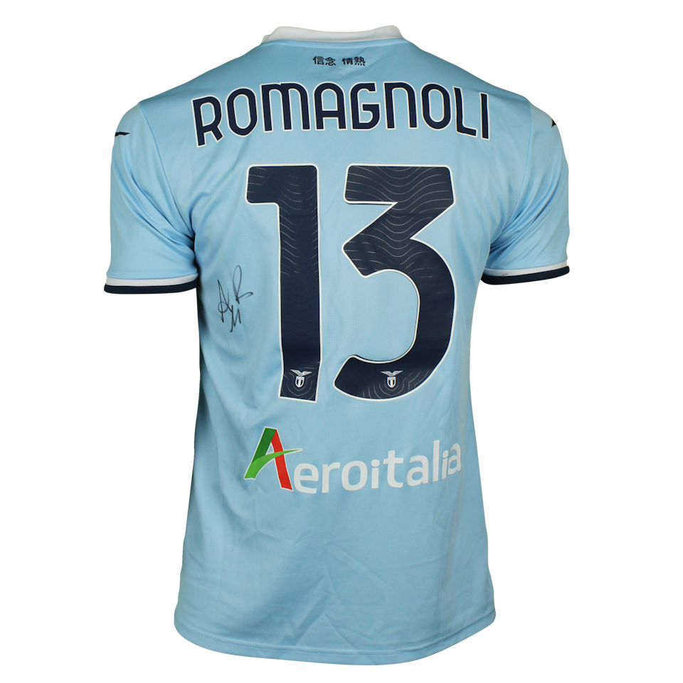 Alessio Romagnoli Lazio shirt