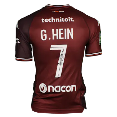来自FC Metz的Gauthier Hein球衣