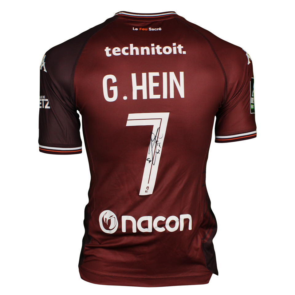 Gauthier Hein FC Metz shirt