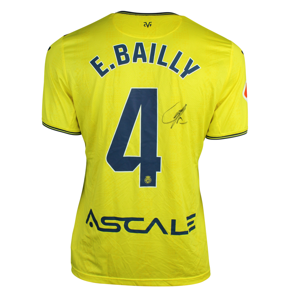 Eric Bertrand Bailly Villarreal CF camisa.
