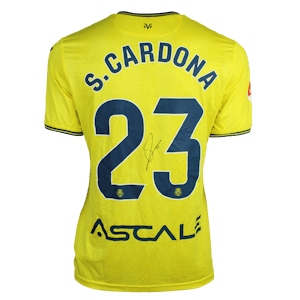 Sergi Cardona Bermúdez Villarreal CF shirt