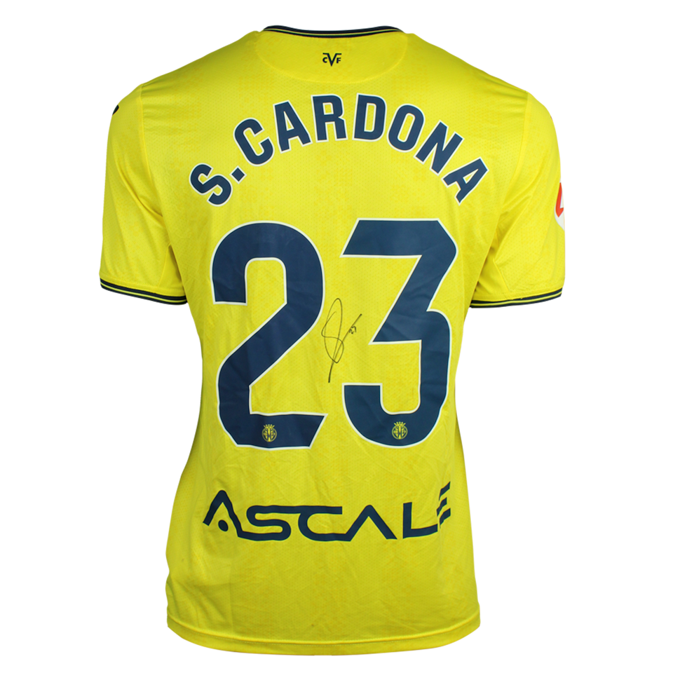 Sergi Cardona Bermúdez Villarreal CF shirt