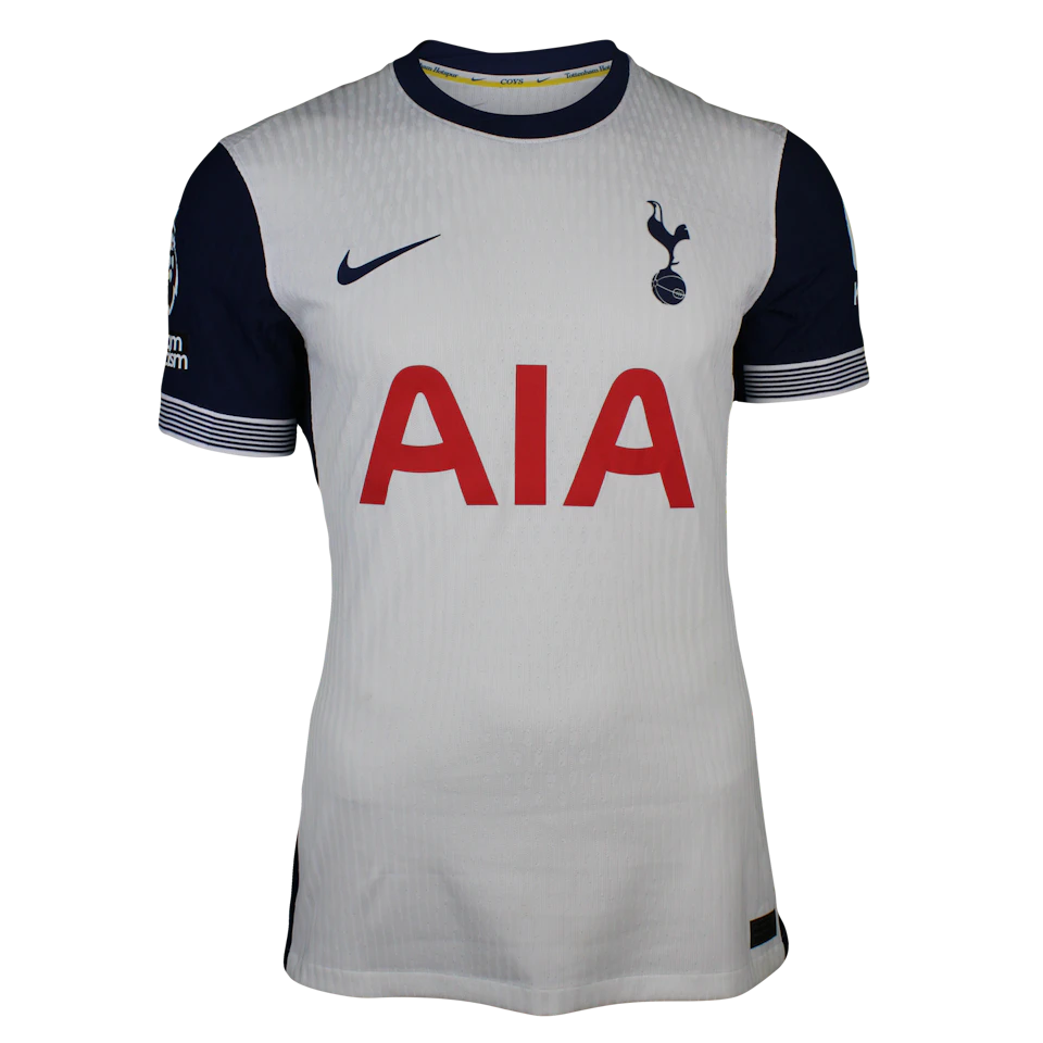 希少アーチーグレイ　ユニフォーム　トッテナム　アウェイ　プレミアリーグサイン入り Archie Gray | Leicester City - Tottenham Hotspur | MatchWornShirt
