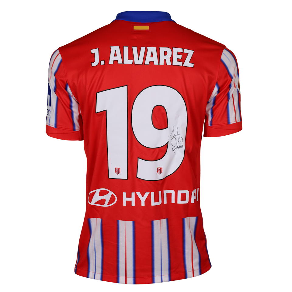 Limited Edition Signed Julián Alvarez Shirt - 002/919 