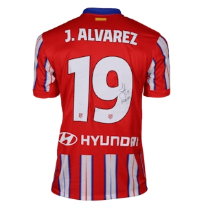 Limited Edition Signed Julián Alvarez Shirt - 004/919 