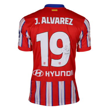 Limited Edition Signed Julián Alvarez Shirt - 006/919 