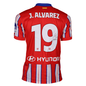 Limited Edition Signed Julián Alvarez Shirt - 009/919 