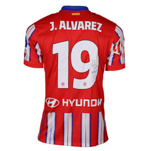Limited Edition Signed Julián Alvarez Shirt - 010/919 