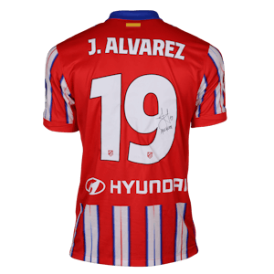 Limited Edition Signed Julián Alvarez Shirt - 018/919 