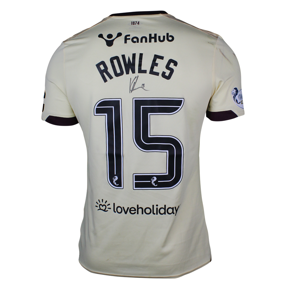 Kye Rowles Heart of Midlothian camisa.