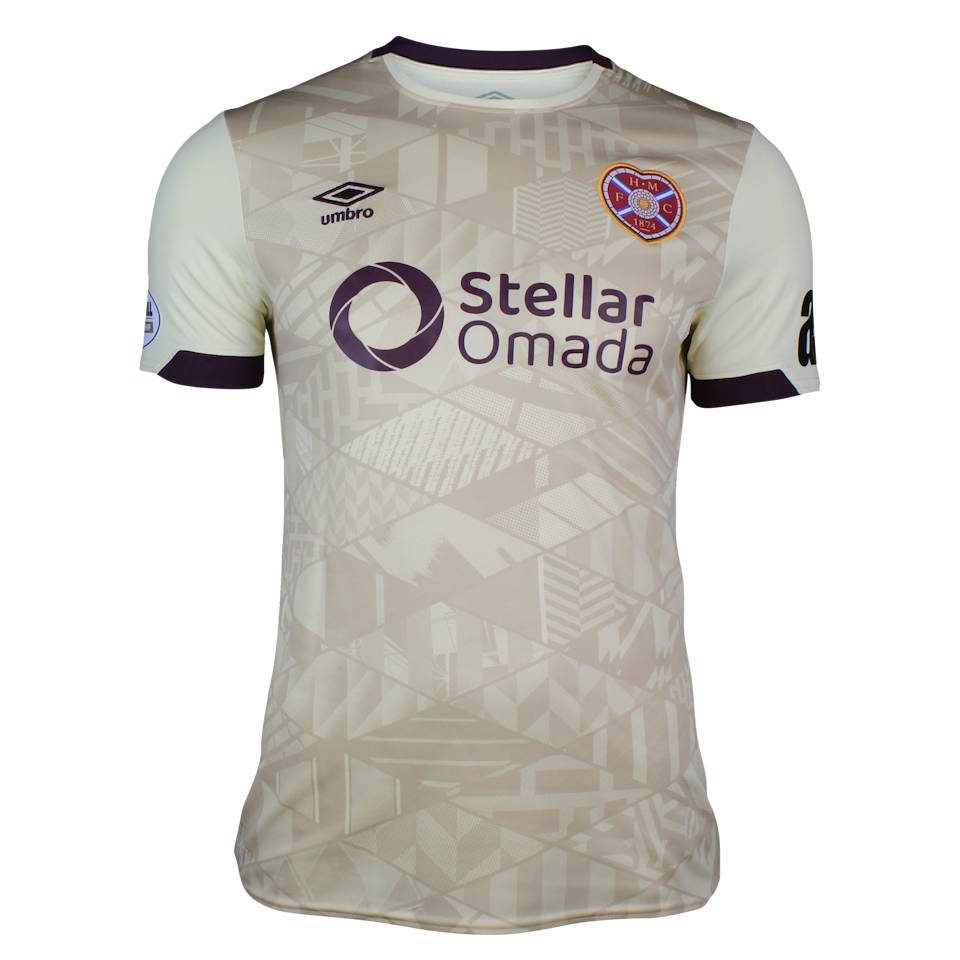 Kye Rowles Heart of Midlothian camisa.