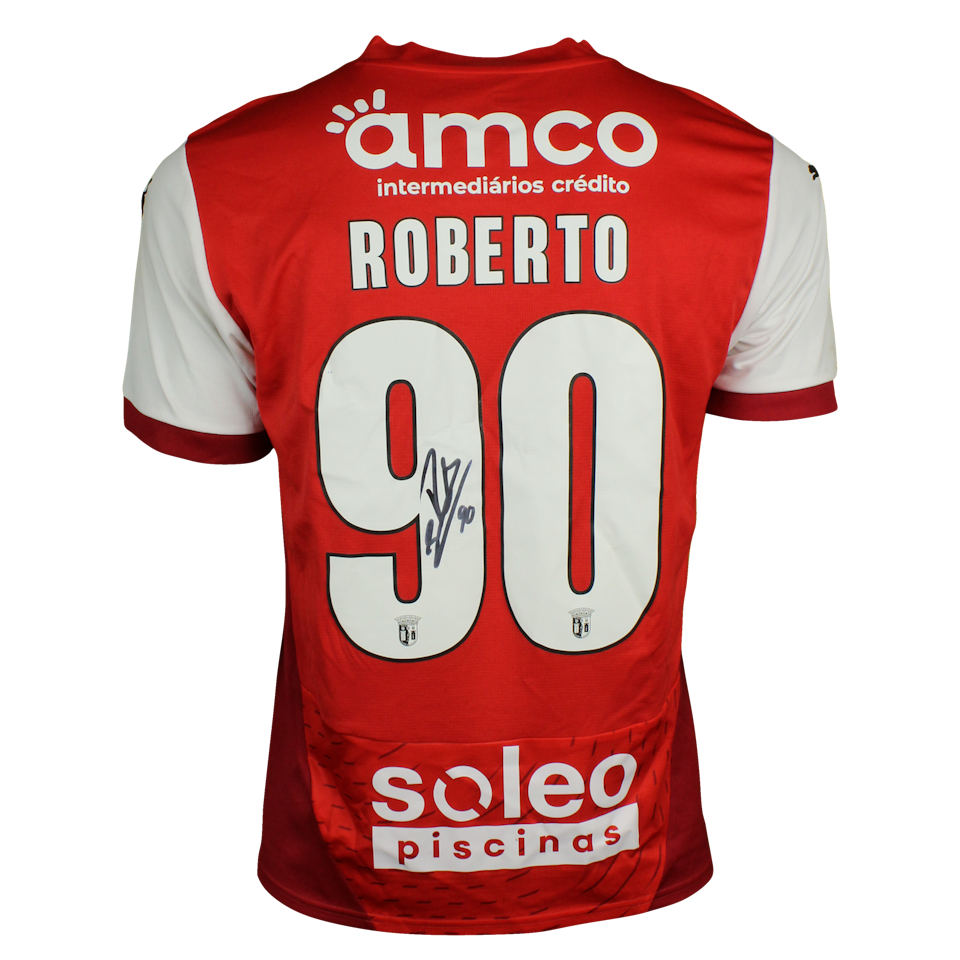 Roberto Fernández Jaén SC Braga shirt