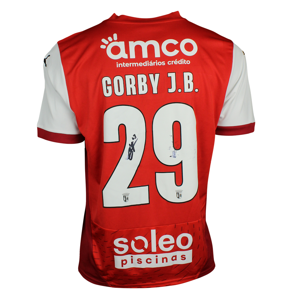 Gorby Jean Baptiste SC Braga camisa.