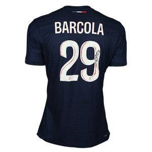 Bradley Barcola Paris Saint-Germain shirt