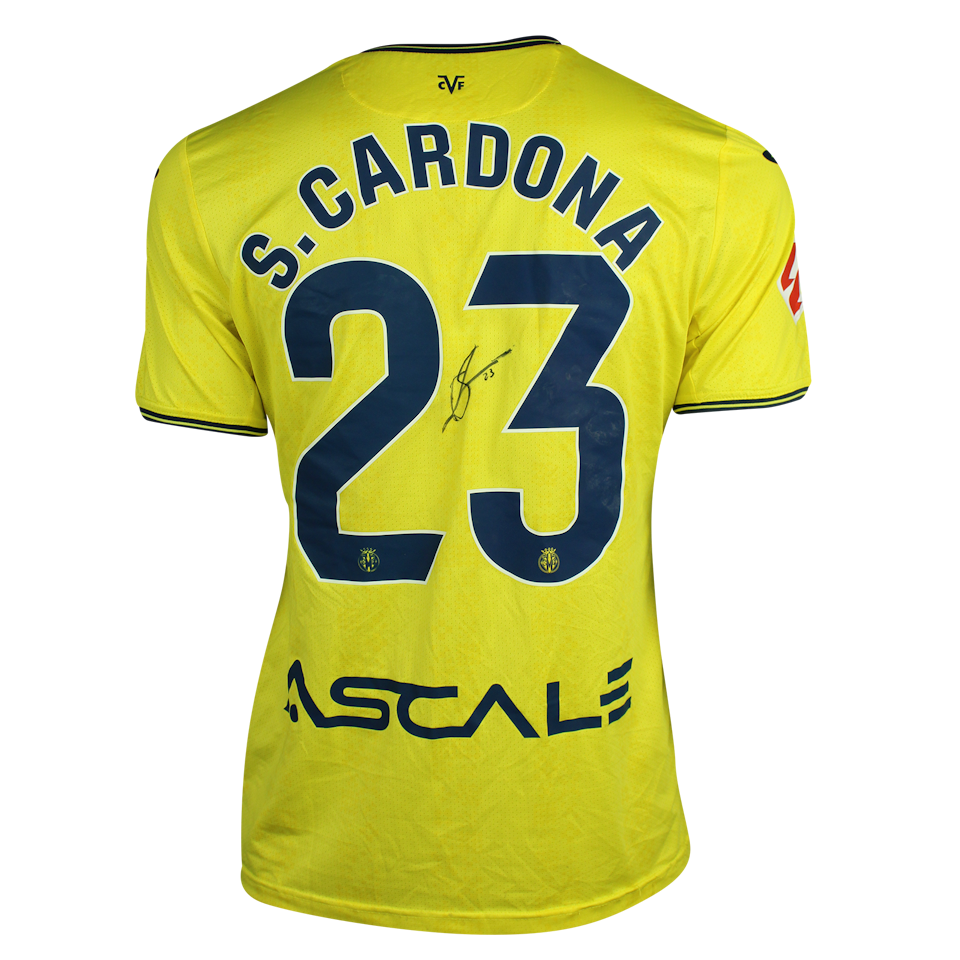 Sergi Cardona Bermúdez Villarreal CF shirt