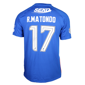 Rabbi Matondo Rangers jersey