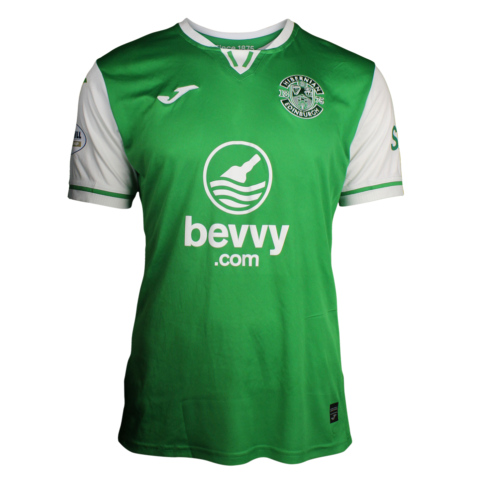 Marvin Ekpiteta Hibernian jersey