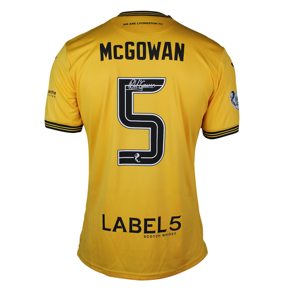 Ryan McGowan Livingston jersey