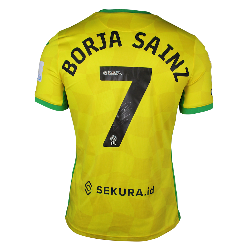 Borja Sainz Eguskiza Norwich City shirt