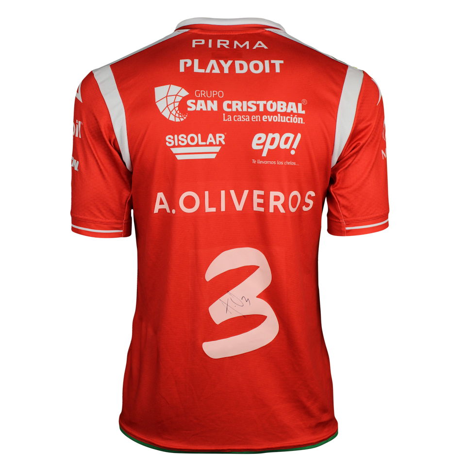 Agustín Oliveros Cano Necaxa shirt