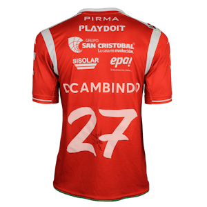 Diber Cambindo Abonia Necaxa camisa.