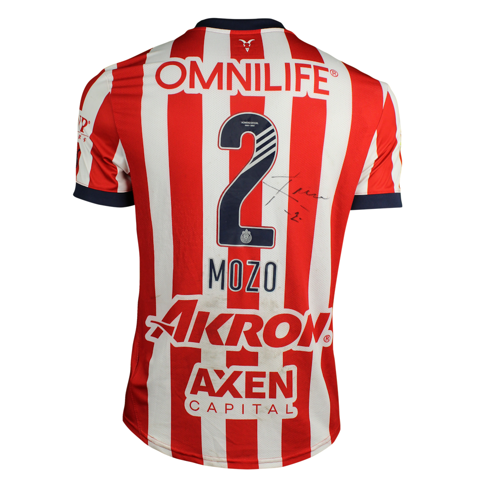 Chivas Guadalajara 팀의 Alan Mozo Rodríguez 셔츠