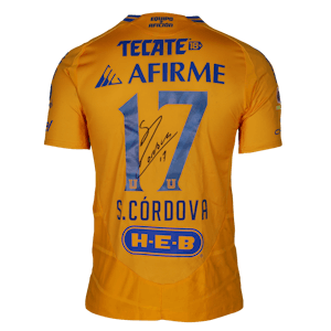 Tigres UANL 팀의 Sebastián Córdova  셔츠