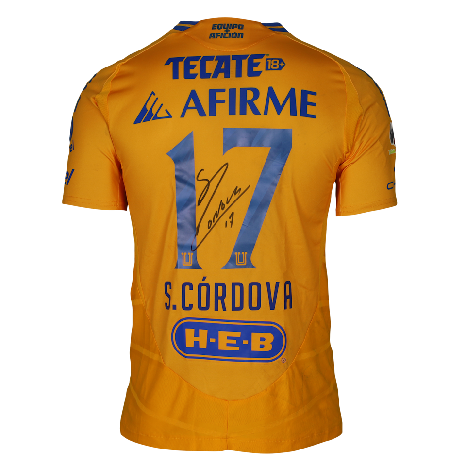 Tigres UANL 팀의 Sebastián Córdova  셔츠